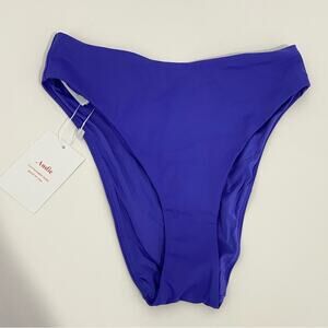 Andie NWT 90s high waisted bottom lapis Size Extra Small